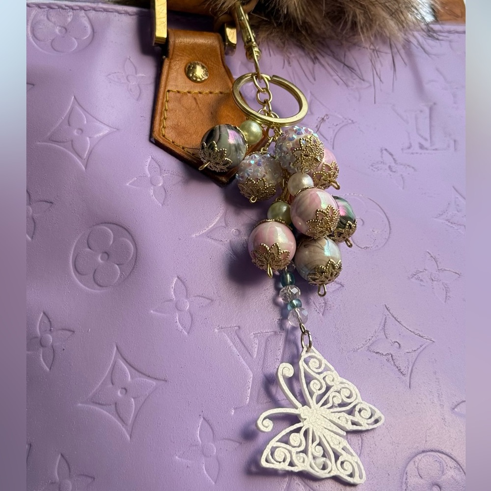 Stylish bag charm butterfly 🦋